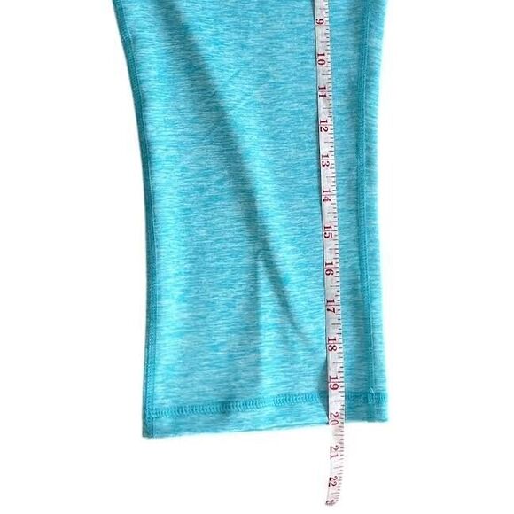 ID Ideology Leggings Women's L Blue Space Dye Pull-On Crop Athleisure Loungewear - Picture 3 of 9